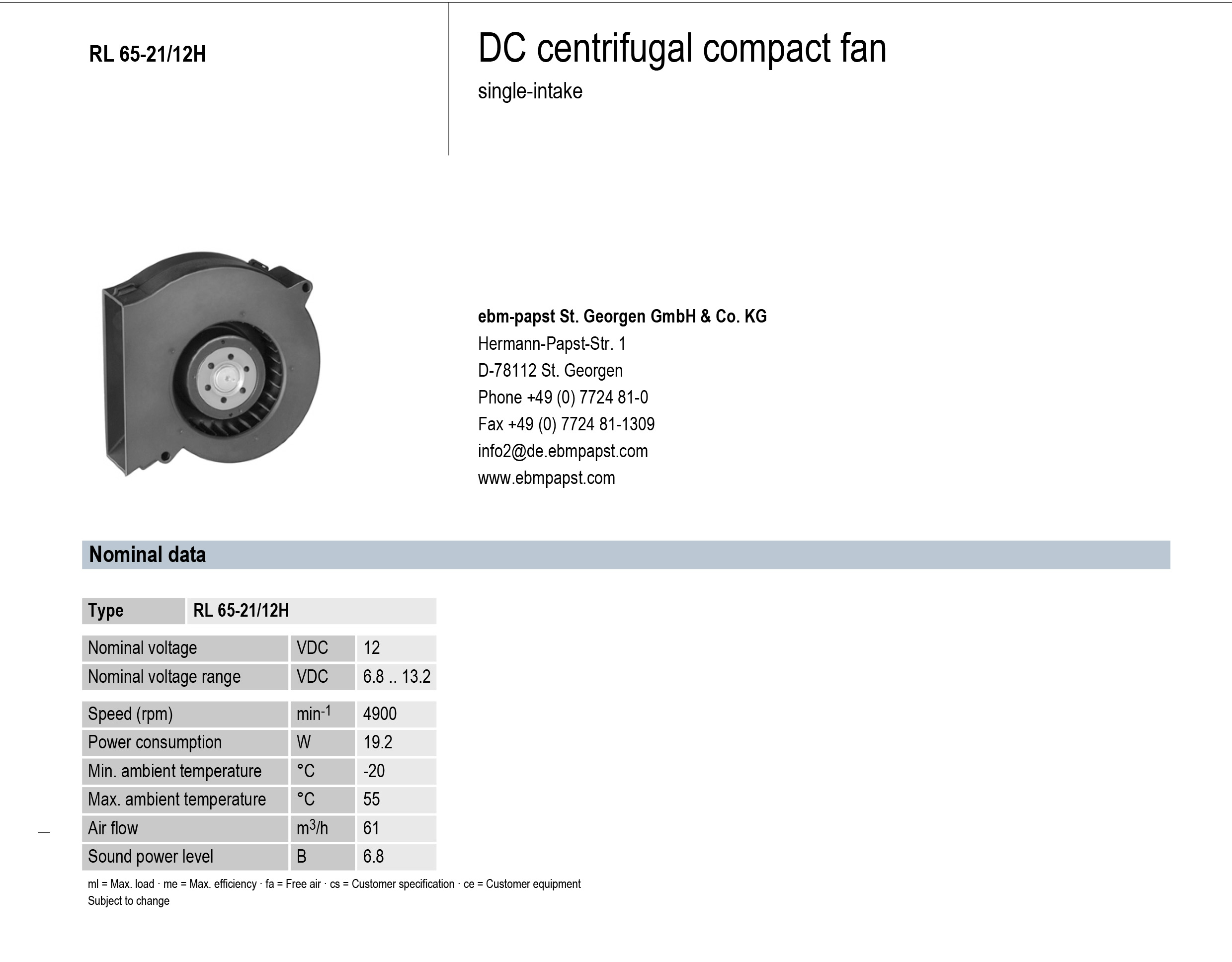 RL 65-21/12H