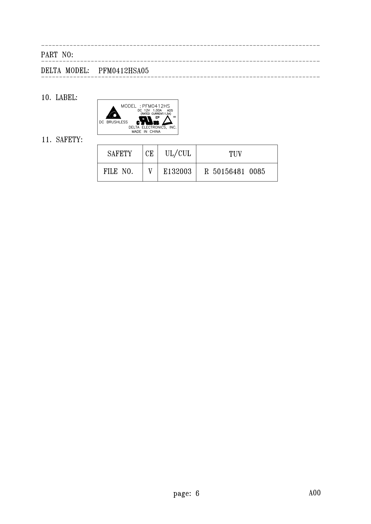 PFM0412HSA05